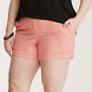 torrid Lace Shorts